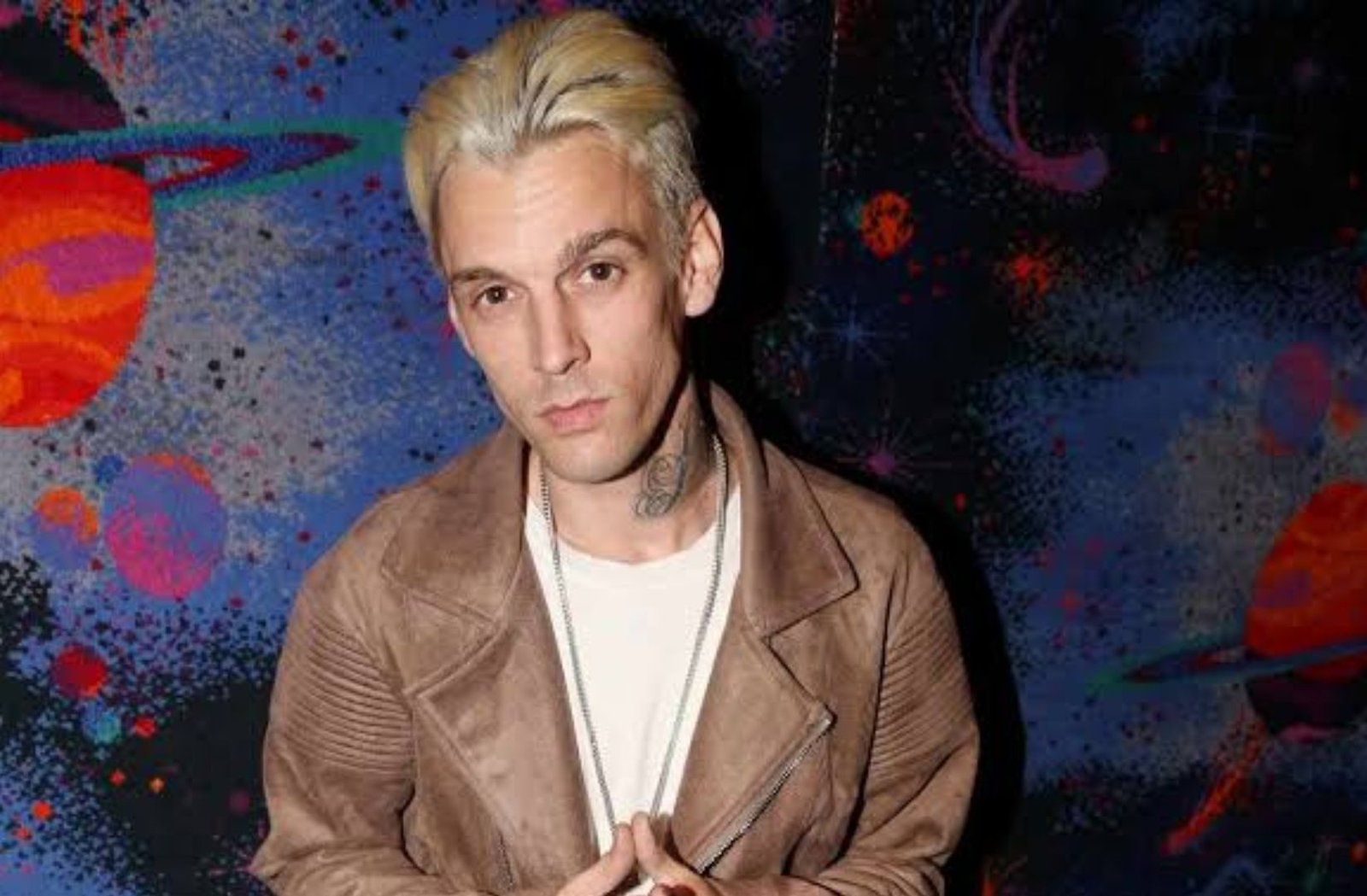 Taelyn Dobson and Aaron Carter