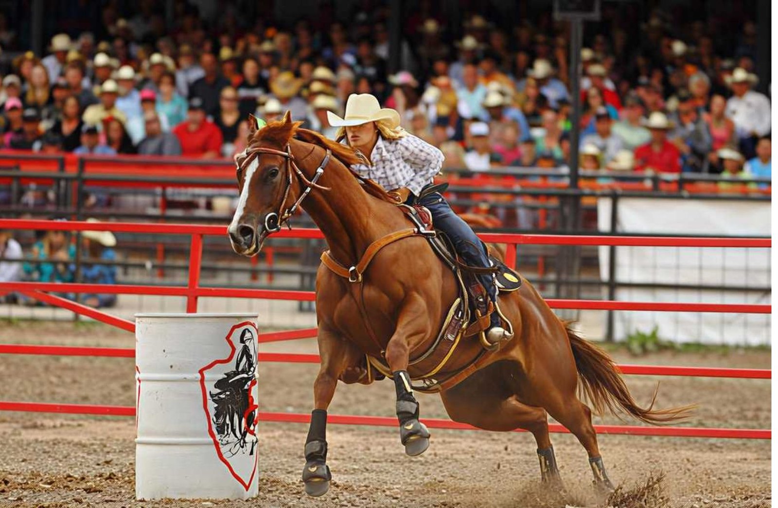 Samantha Lyne qualified for the 2014 NFR.